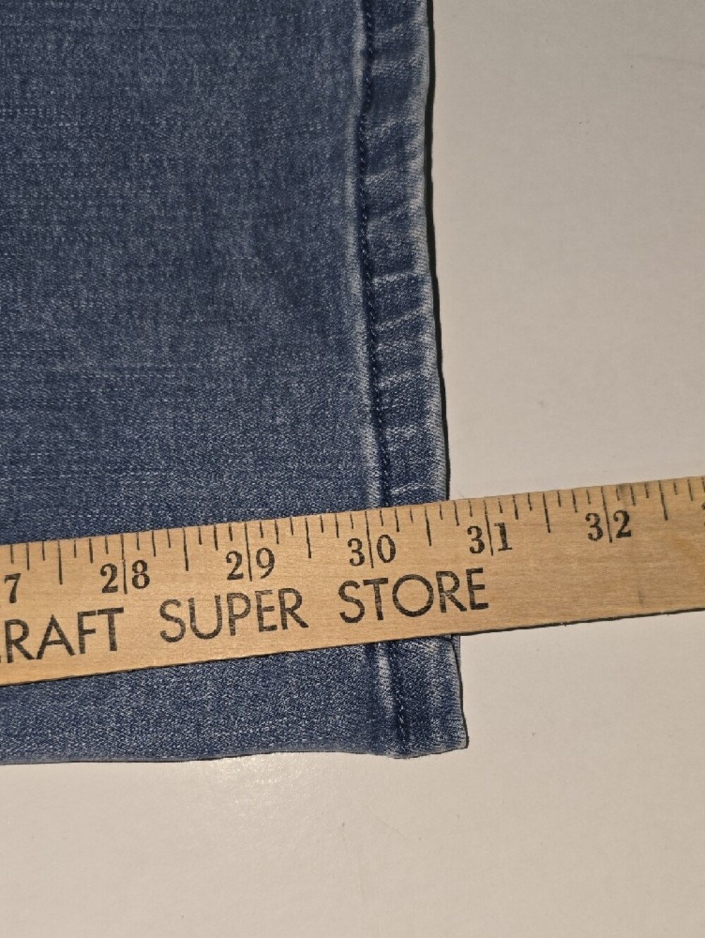 Soft Surroundings Light Blue Wide Leg Jeans - Picture 11 of 12
